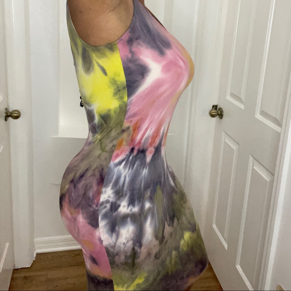 Tie dye dress